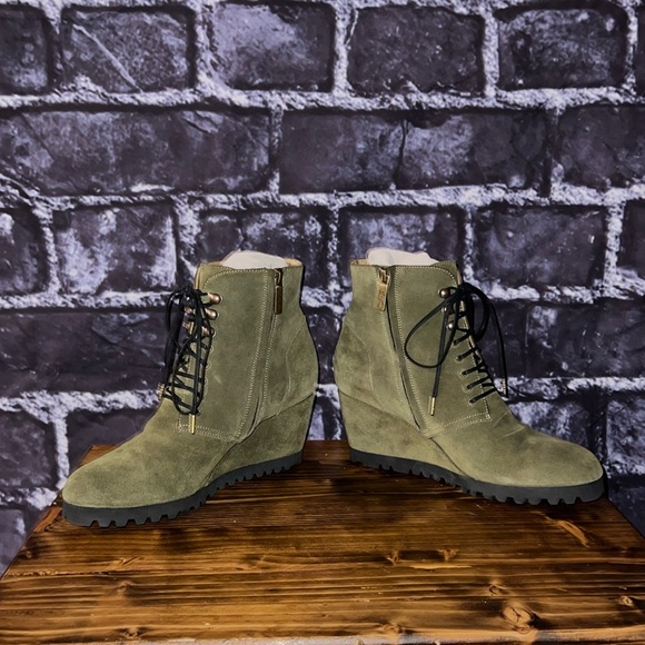 ANYI LU Wedge Boots - Picture 4 of 15